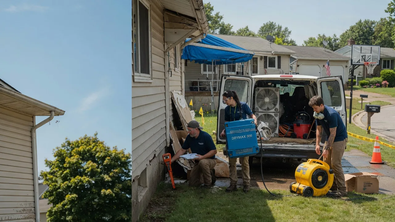 Ceiling Leak Cleanup in Iowa Falls, IA near me